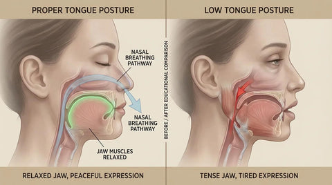 Nose Breathing vs Mouth Breathing: How Your Tongue Is Quietly Reshaping Your Face and Your Posture