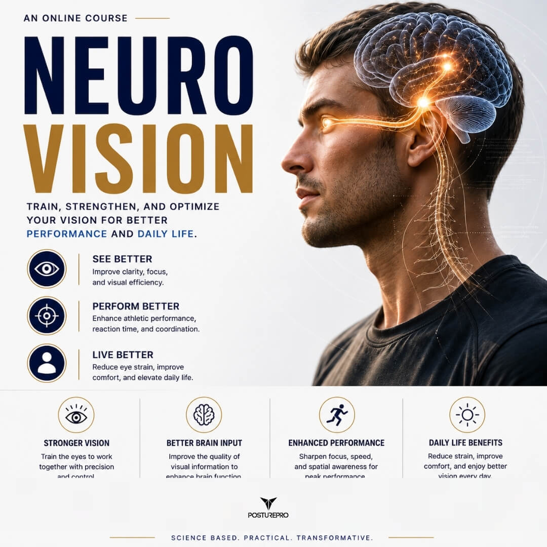 NeuroVision online course by Posturepro for eye training, focus and visual performance