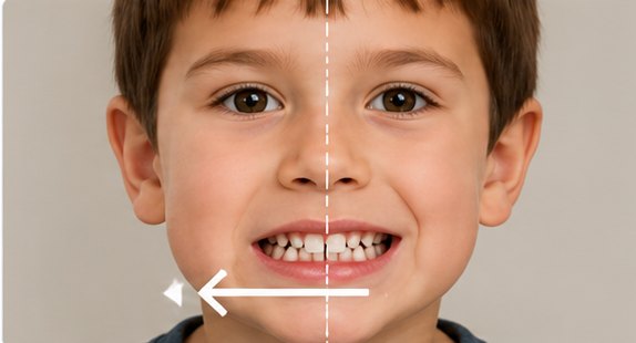 Move your jaw to the left