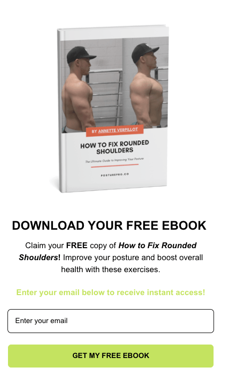 How to Fix Rounded Shoulders